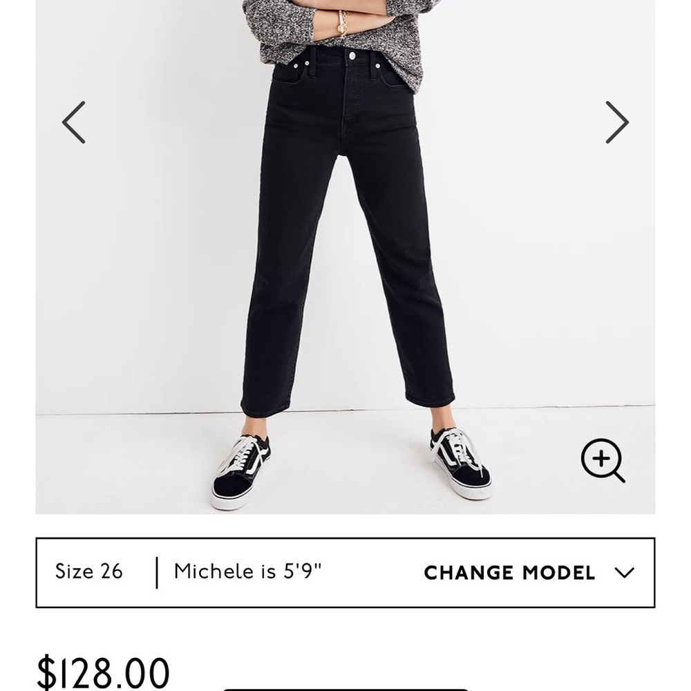SOLD Madewell Classic Straight Jeans